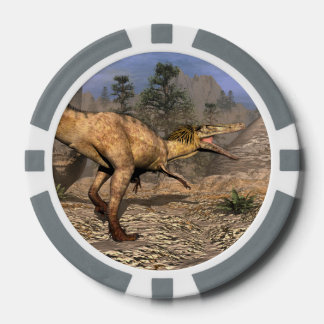 Austroraptor dinosaur poker chips