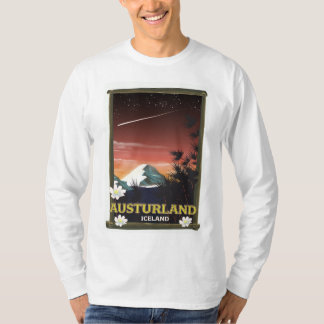 austurland Iceland Iceland travel poster T-Shirt