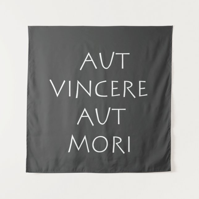 Aut vincere aut mori tapestry (Front)
