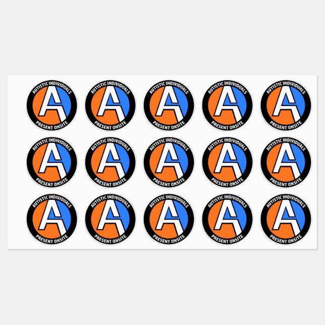 AUTEMS - Onsite Vinyl Stickers (Small) (Sheet)