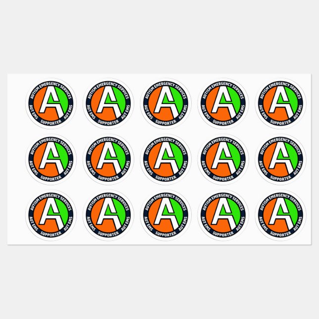 AUTEMS - Support Vinyl Stickers (Small) (Sheet)