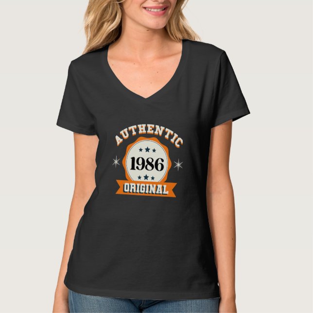 Authentic 1986 orginal T-Shirt (Front)