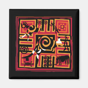 Authentic Aboriginal art Magnet