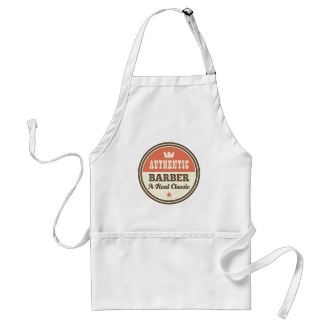 Authentic Barber A Real Classic Standard Apron (Front)