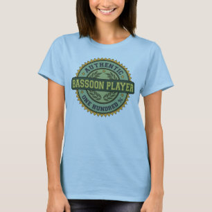 Authentic Bassoon Player T-Shirt