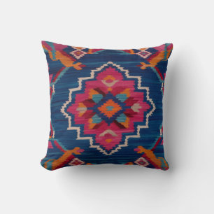 Authentic Blue Kilim Rug Pillows: A Piece of Art Cushion