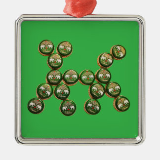 ​🐶 Authentic Chang Beer Cap Dog Metal Tree Decoration