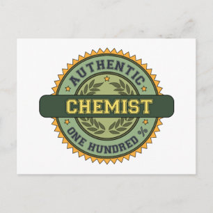 Authentic Chemist Postcard