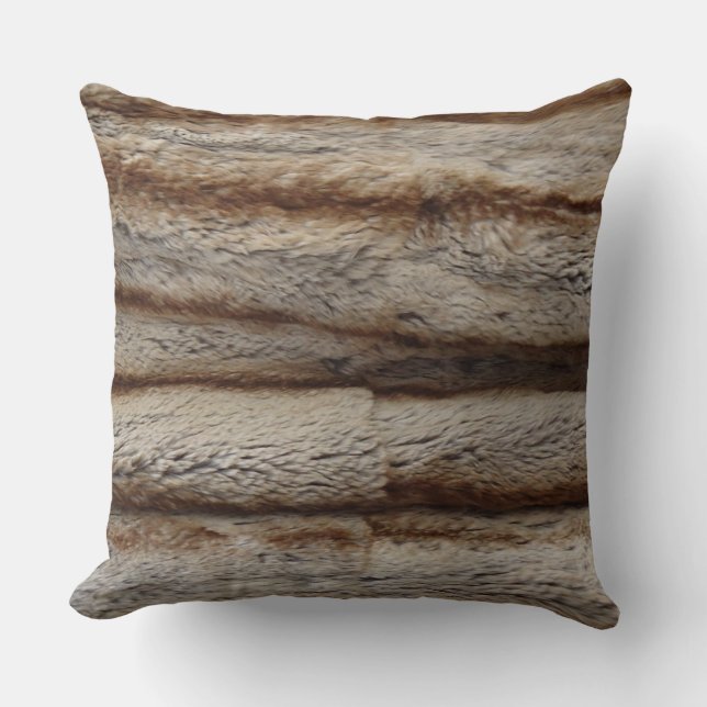 AUTHENTIC CHINCHILLA FUR PILLOW HORIZONTAL (Front)