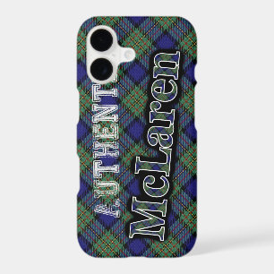 Authentic Clan McLaren Scottish Tartan Design