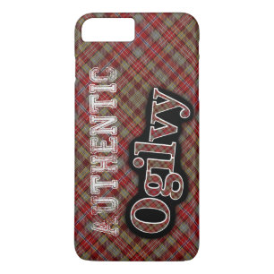 Authentic Clan Ogilvy Scottish Tartan Design Case