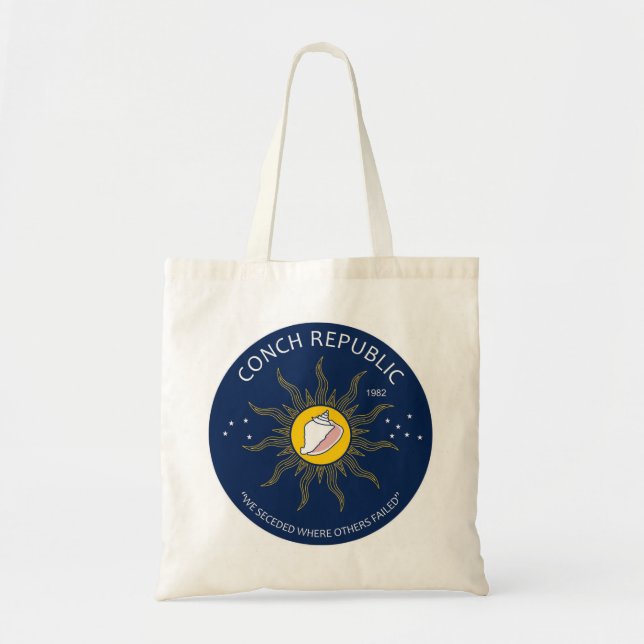 Authentic Conch Republic AVOID FAKES Tote Bag (Front)