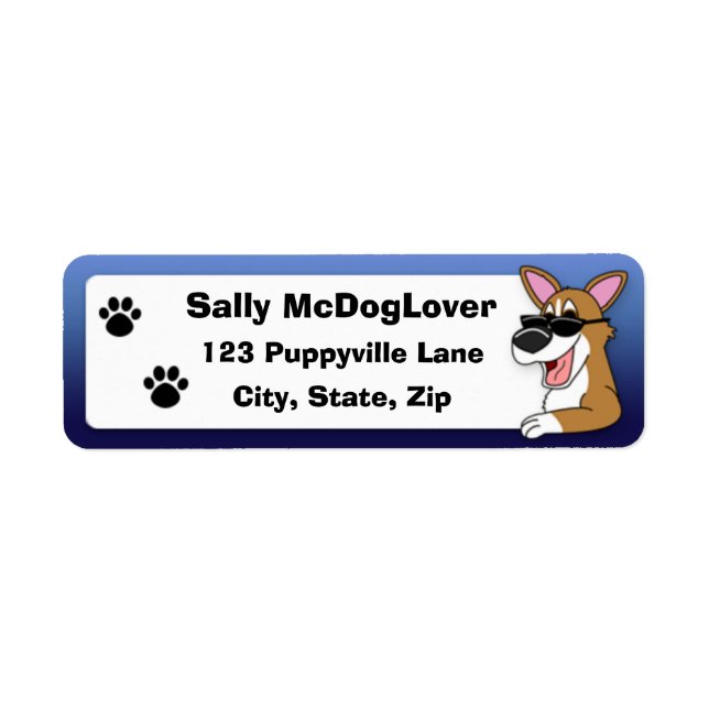 Authentic Cool Pembroke Welsh Corgi (Front)