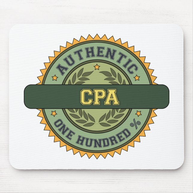 Authentic CPA Mouse Mat (Front)
