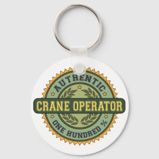 Authentic Crane Operator Key Ring
