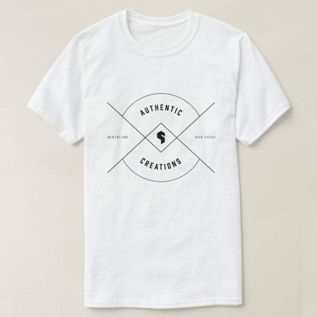 Authentic Creations T-Shirt (Design Front)