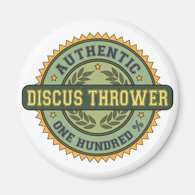 Authentic Discus Thrower Magnet (Front)