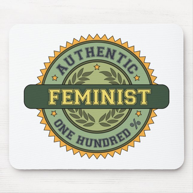 Authentic Feminist Mouse Mat (Front)