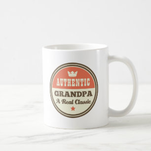 Authentic Grandpa A Real Classic Coffee Mug