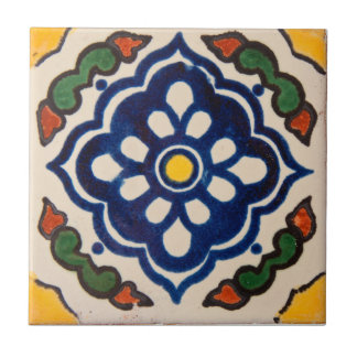 Authentic Handmade Moroccan Green Blue Tile
