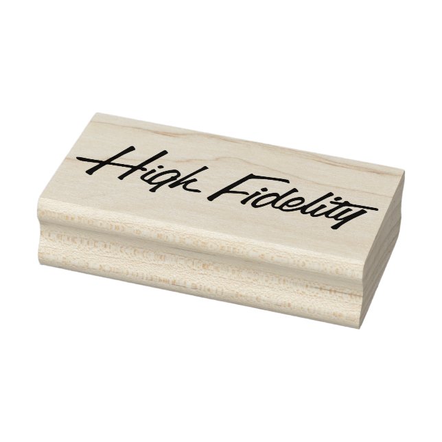Authentic High Fidelity Retro Rubber Art Stamp (Stamp)