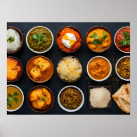 Authentic Indian Cuisine Variety