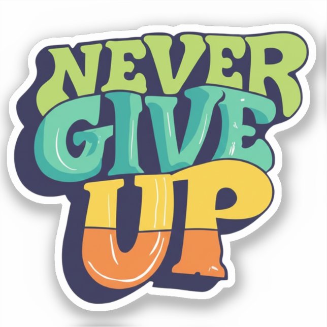 Authentic Kawaii Motivation Sticker for Journals,  (Front)