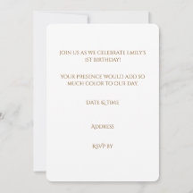Authentic Kid's Rainbow Watercolor Birthday 