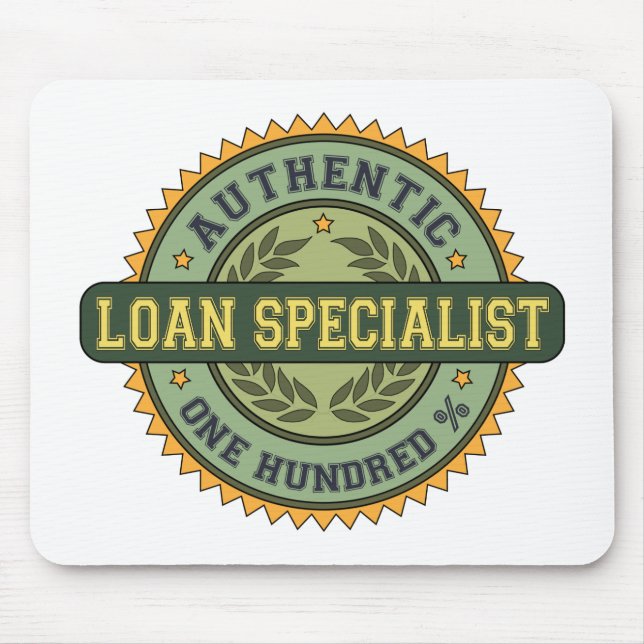 Authentic Loan Specialist Mouse Mat (Front)