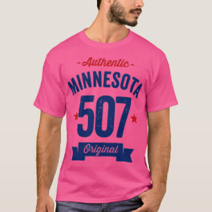 Authentic Minnesota 507 Area Code T-Shirt