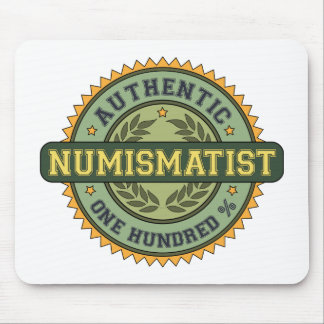 Authentic Numismatist Mouse Mat
