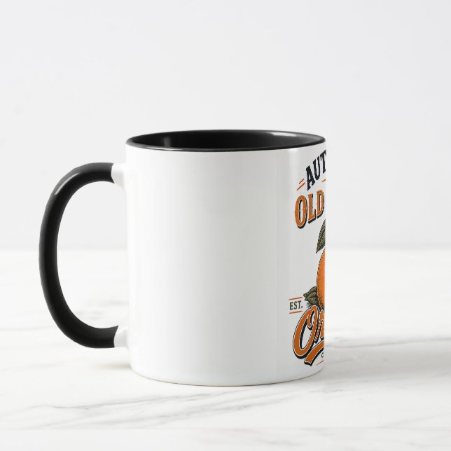 Authentic Old Towne Orange Mug (Left)