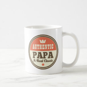 Authentic Papa A Real Classic Coffee Mug