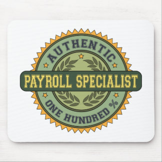 Authentic Payroll Specialist Mouse Mat
