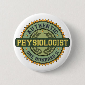 Authentic Physiologist 6 Cm Round Badge