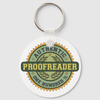 Authentic Proofreader Key Ring