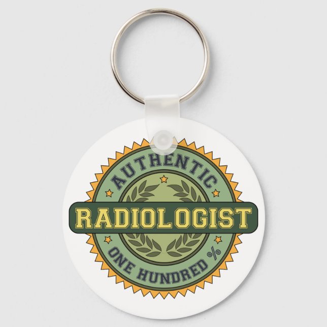 Authentic Radiologist Key Ring (Front)