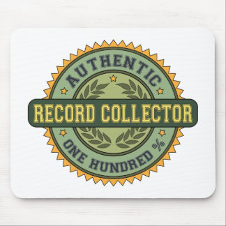Authentic Record Collector Mouse Mat