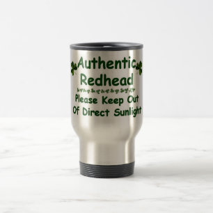 Authentic Redhead Travel Mug