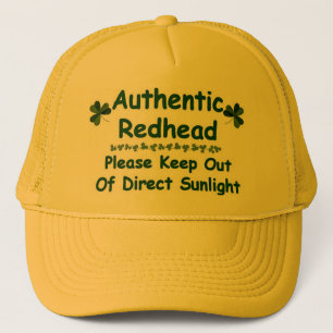 Authentic Redhead Trucker Hat