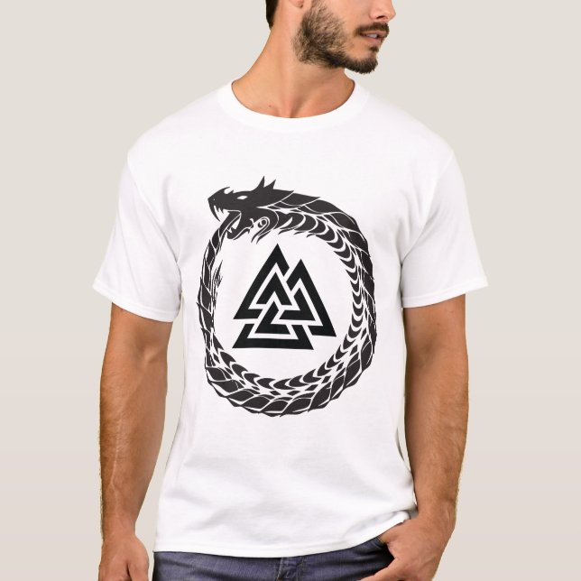 Authentic Viking T-Shirt | Norse Mythology Apparel (Front)
