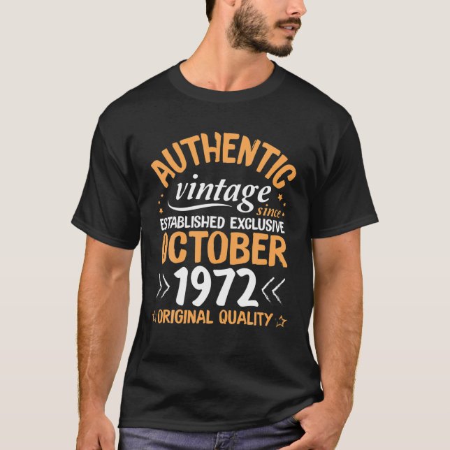 Authentic Vintage Since Established Exclusive Octo T-Shirt (Front)
