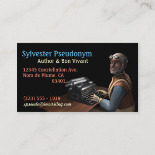 Author (A) Business Cards