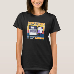 Author Authors Cardio Book Books Writing Writers T-Shirt