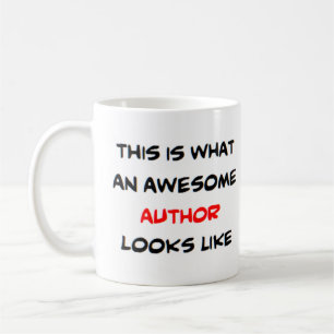 author, awesome coffee mug