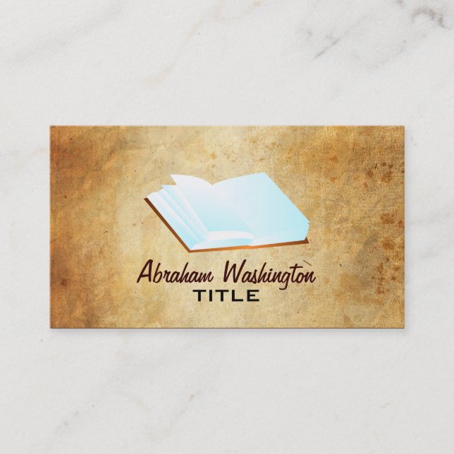 Author Business Cards (Front)