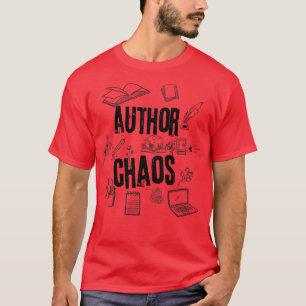 author chaos design  T-Shirt