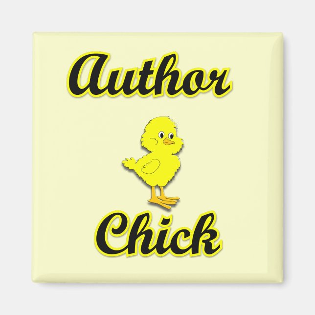 Author Chick Magnet (Front)