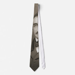 Author Edgar Allan Poe 1896 Tie