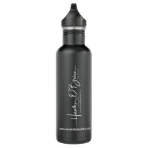 Author Logo Water Bottle